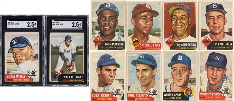 1953 Topps Complete Set (274)